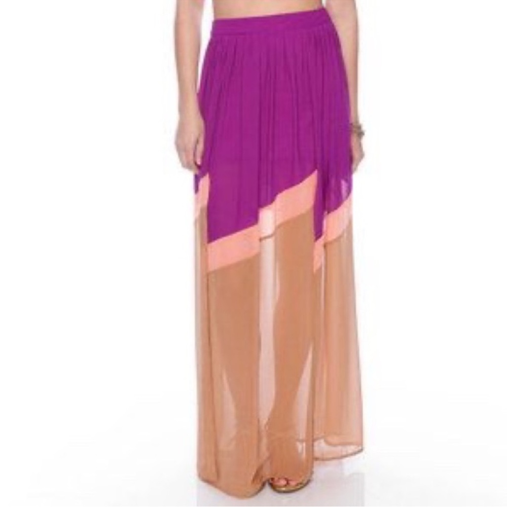 Lush Maxi Skirt- Small New w/ Tags